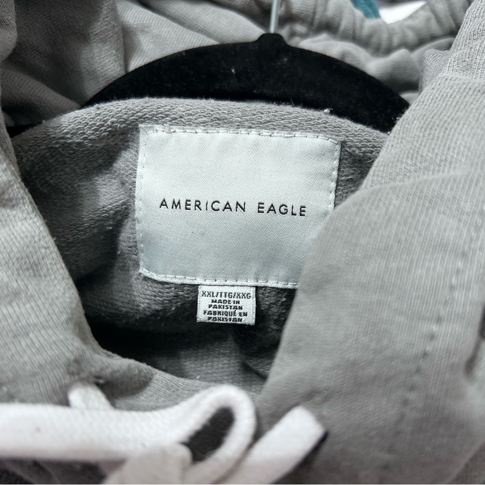 American Eagle Outfitters Gray Sweatshirt Hoodie - Picture 4 of 5